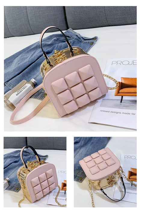 Anna Luxury bag- Pink