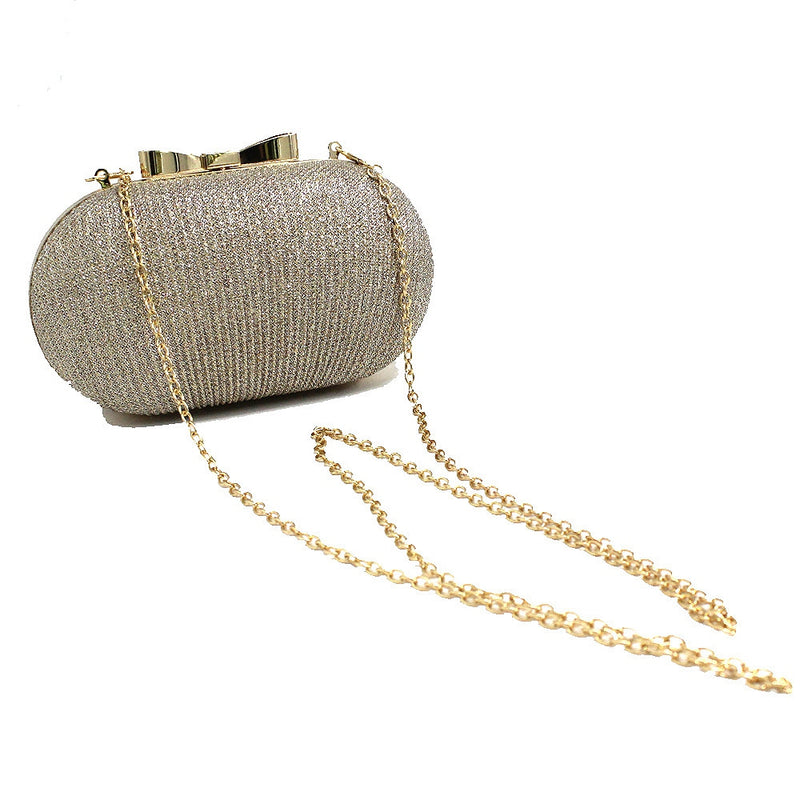 Golden Evening Clutch Bag