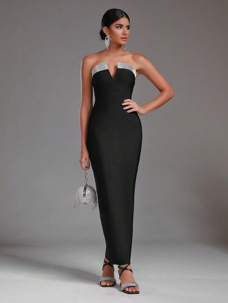 Nikki Maxi Dress- Black