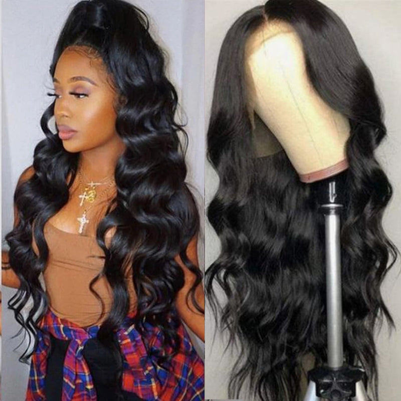 Body Wave 13x4x1 T Part Lace Front Human Hair to 30 inches