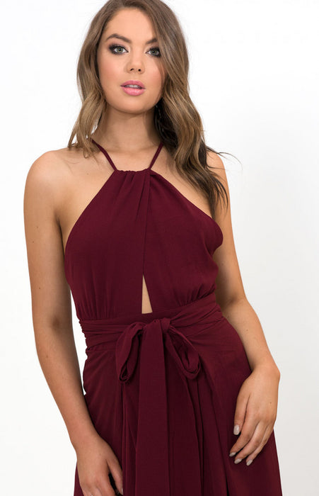 Lilian Jumpsuit- Burgundy