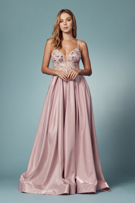 Giana Gown- Mauve