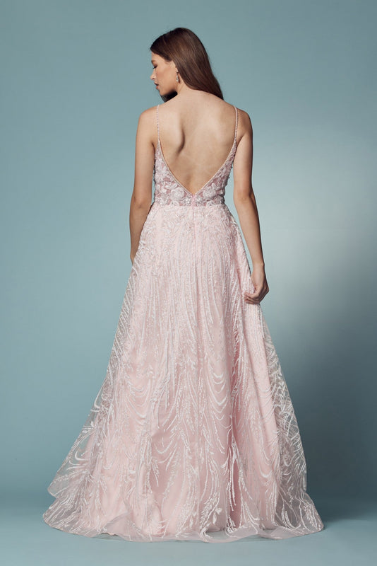 Taunia Gown- Pink