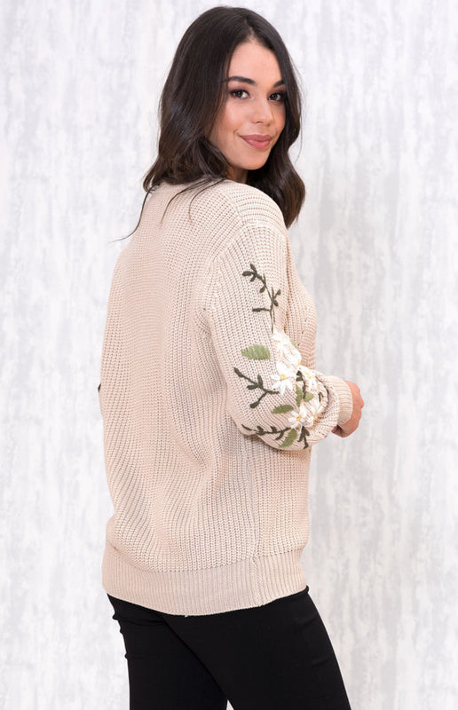 Love to Love Sweater- Beige