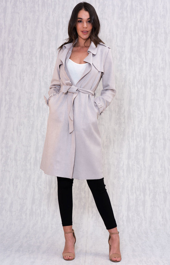 Lily Coat- Grey