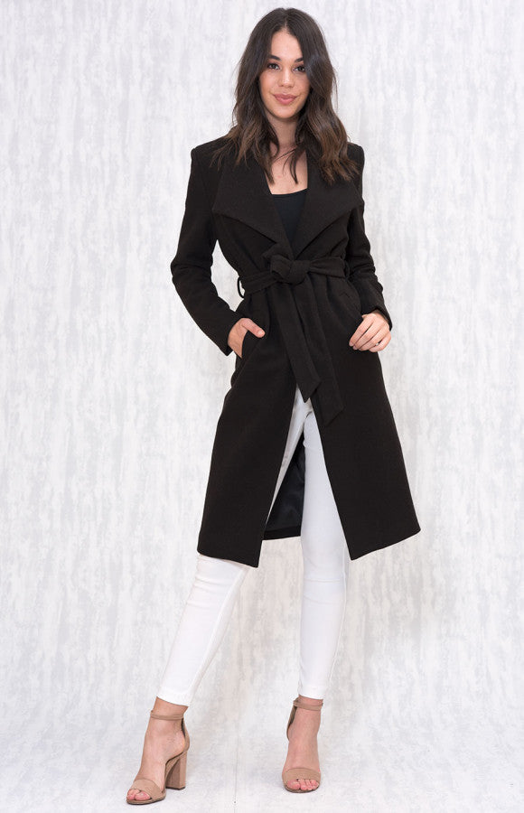 Mercy Coat- Black  SIZE 6 XS