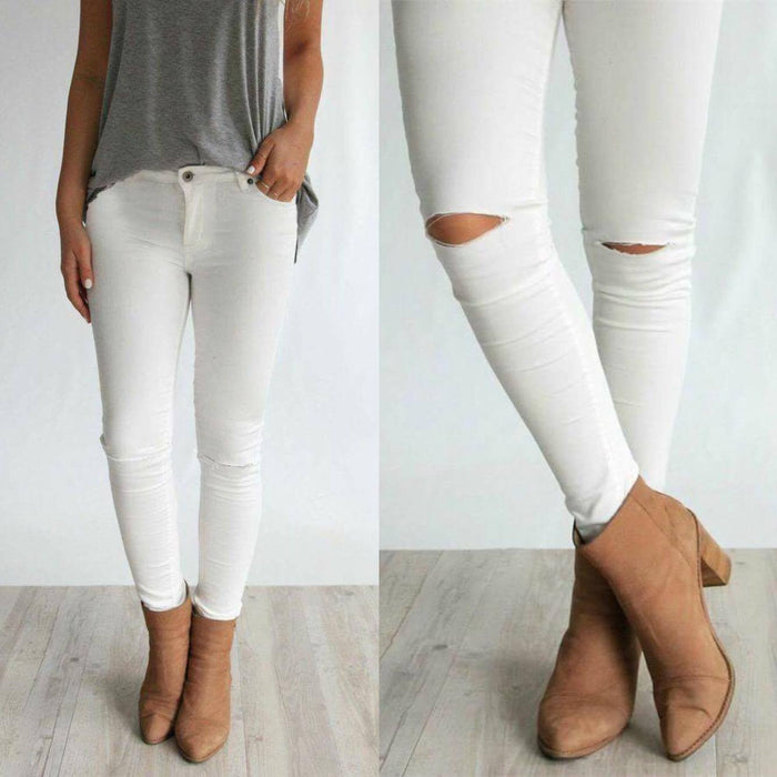 Layla Skinny Jean White