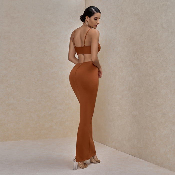 Maisy Maxi Long Bandage Dress