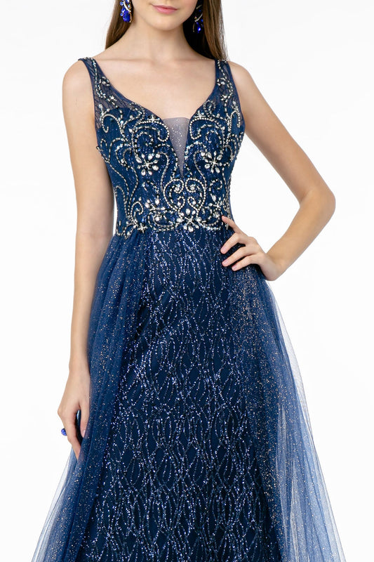 Joy Gown- Navy