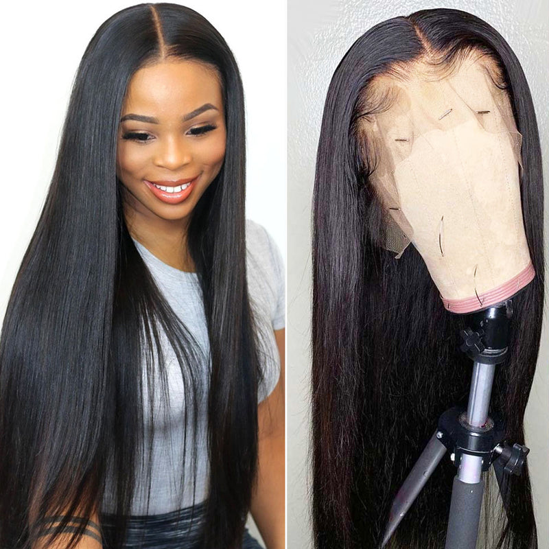 T Part 13x4x1 Straight human hair