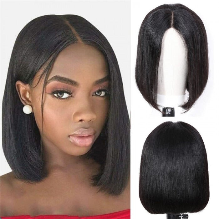 Bob wig 13x4  Lace Front Human Hair Wigs 180% Desnsity