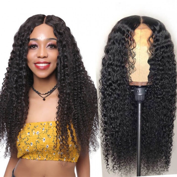 360 lace Deep wave Human Hair wig 150% Density