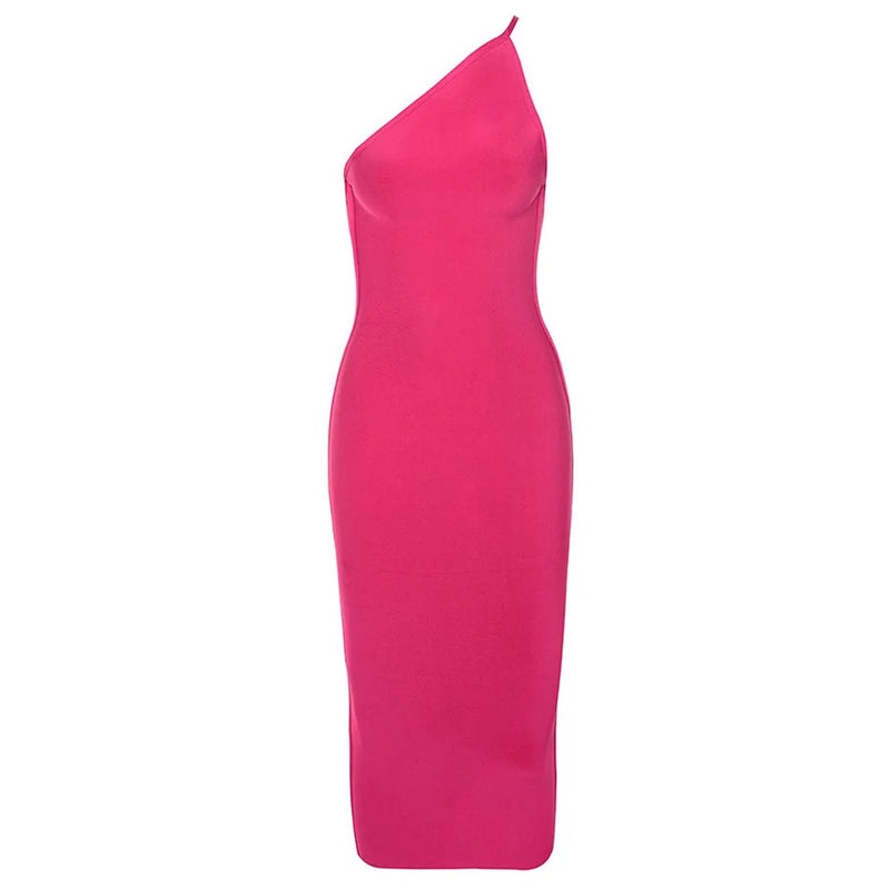 Brea Bandage dress- Rose Pink