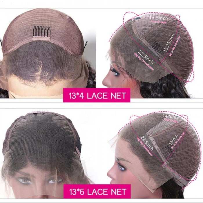 Bob wig 13x4  Lace Front Human Hair Wigs 180% Desnsity