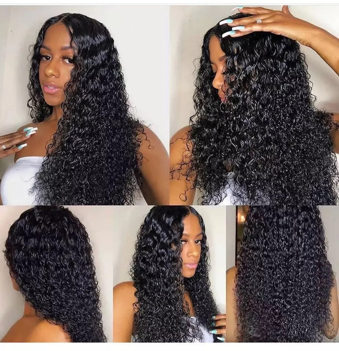 360 lace Deep wave Human Hair wig 150% Density