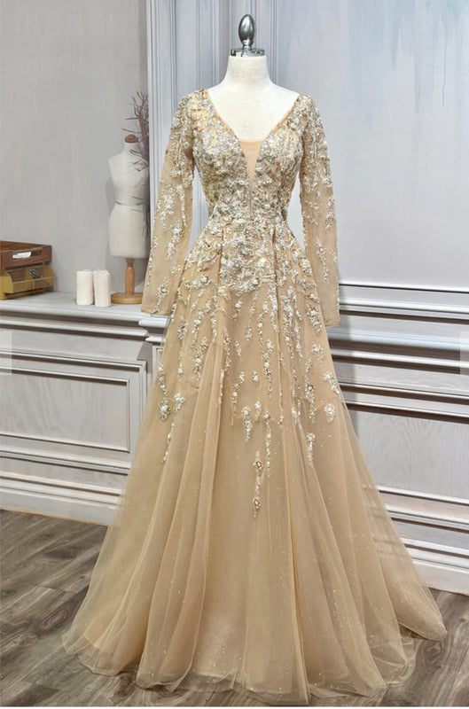 Eleanor Gown- Champagne