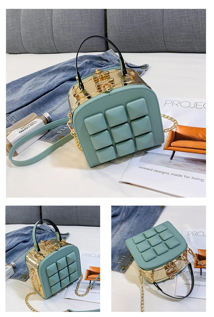 Anna Luxury bag- Light Green