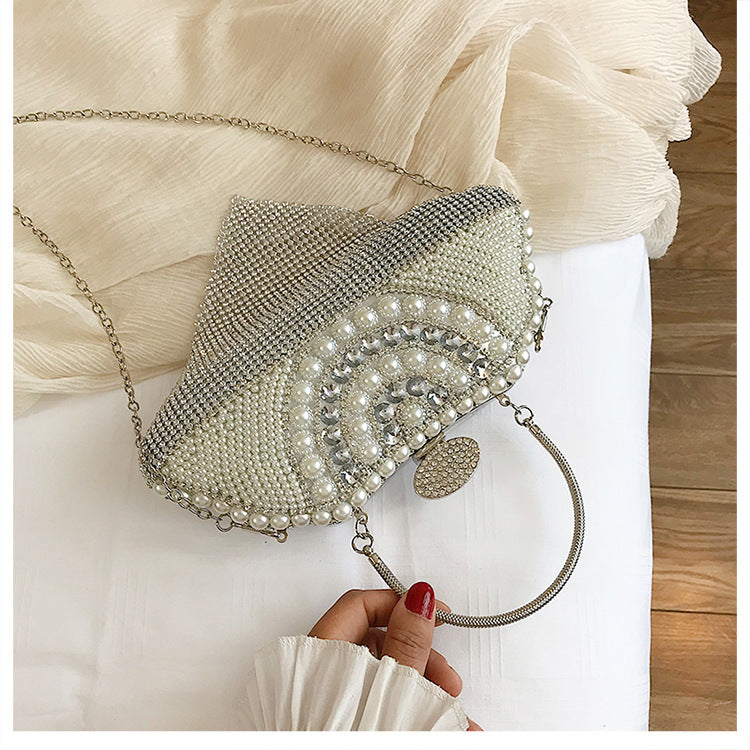 Crystal Tassel Evening Bag