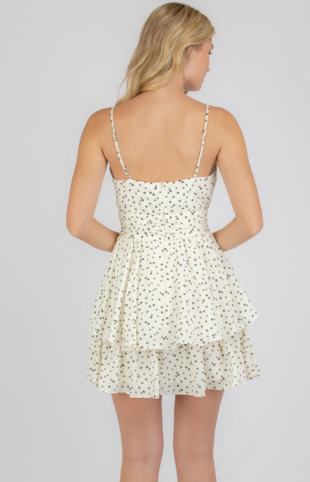 Floral Dress- white