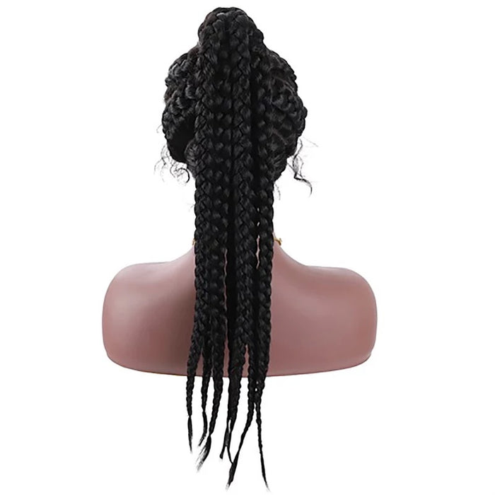 Ponytail Braid  Wig- Black