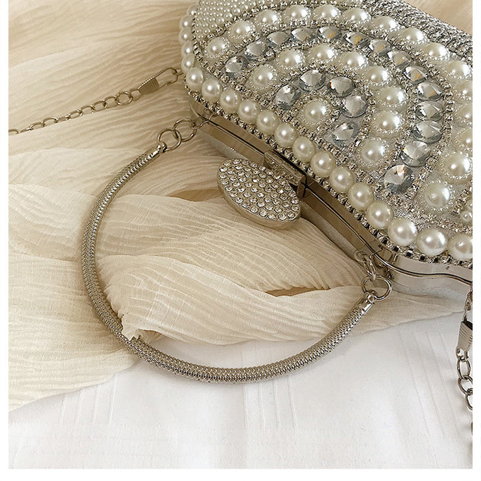 Crystal Tassel Evening Bag