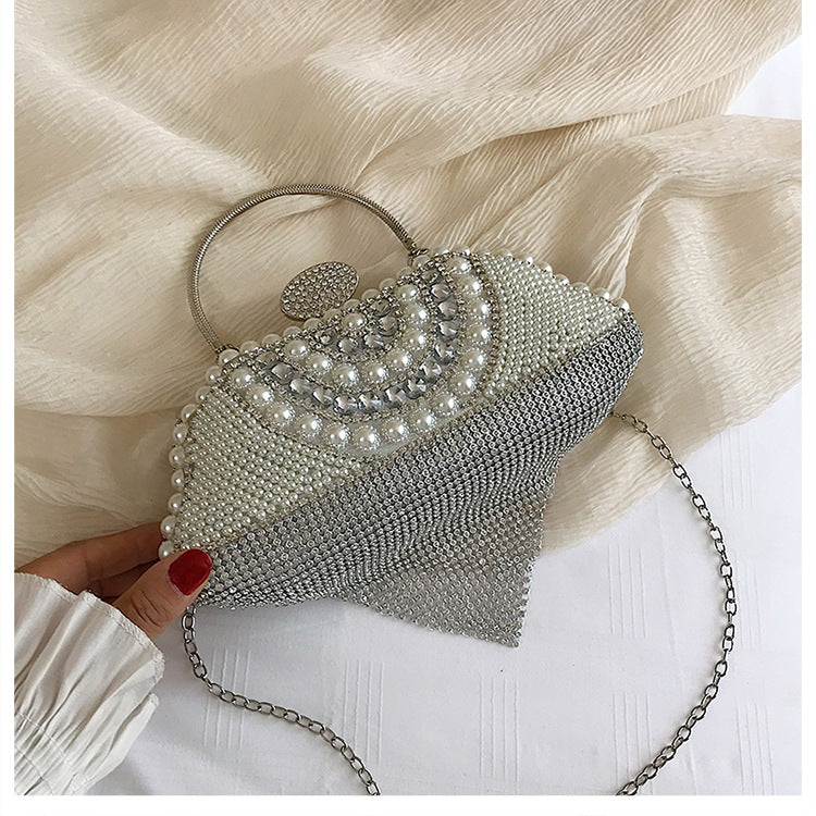 Crystal Tassel Evening Bag