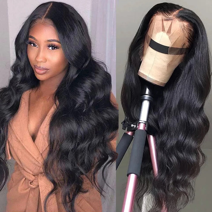 Loose wave 13x4 Lace Frontal Lace Human Hair 180%