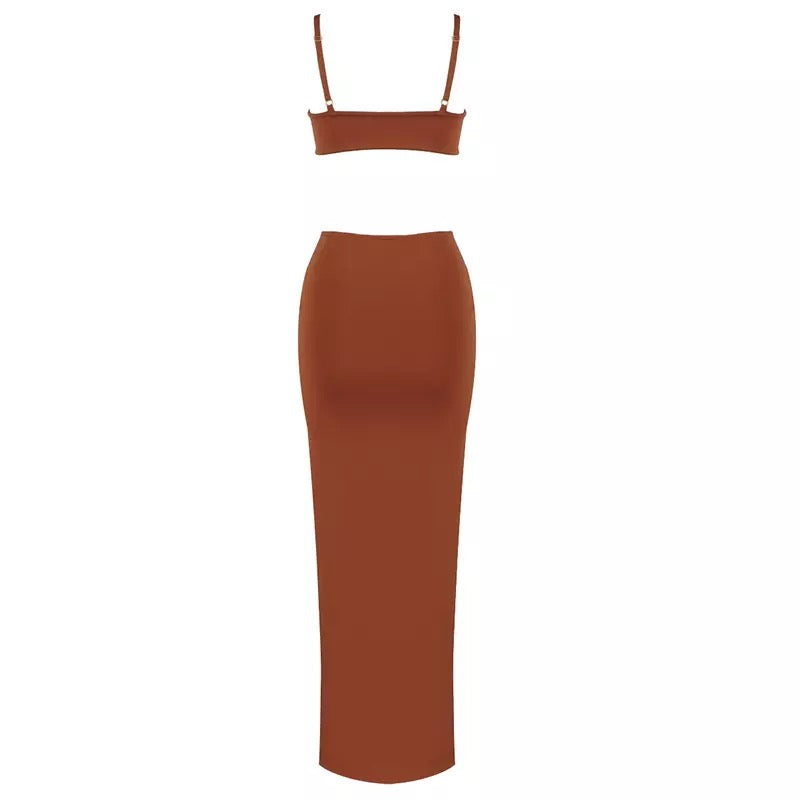 Maisy Maxi Long Bandage Dress