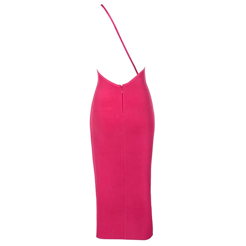 Brea Bandage dress- Rose Pink