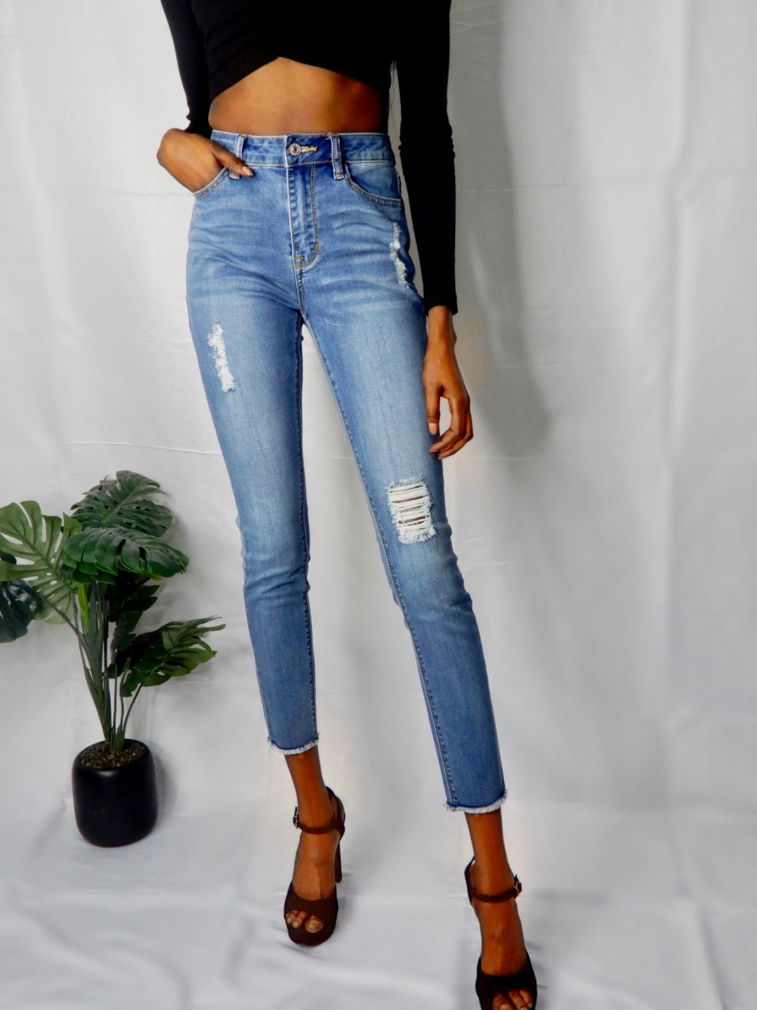 Gemma Denim Jean- Blue